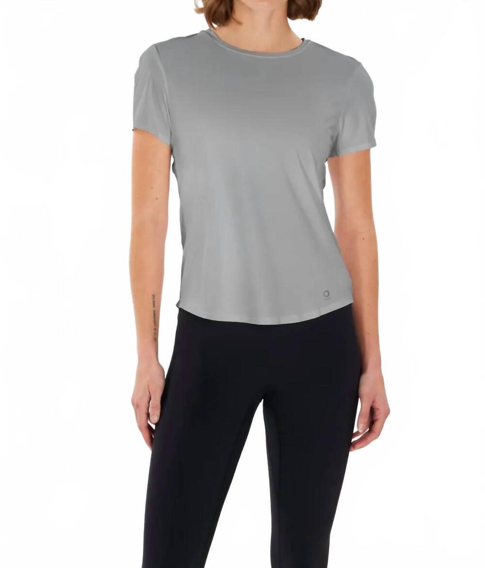 NEW ALWRLD alrn glide tee in shale